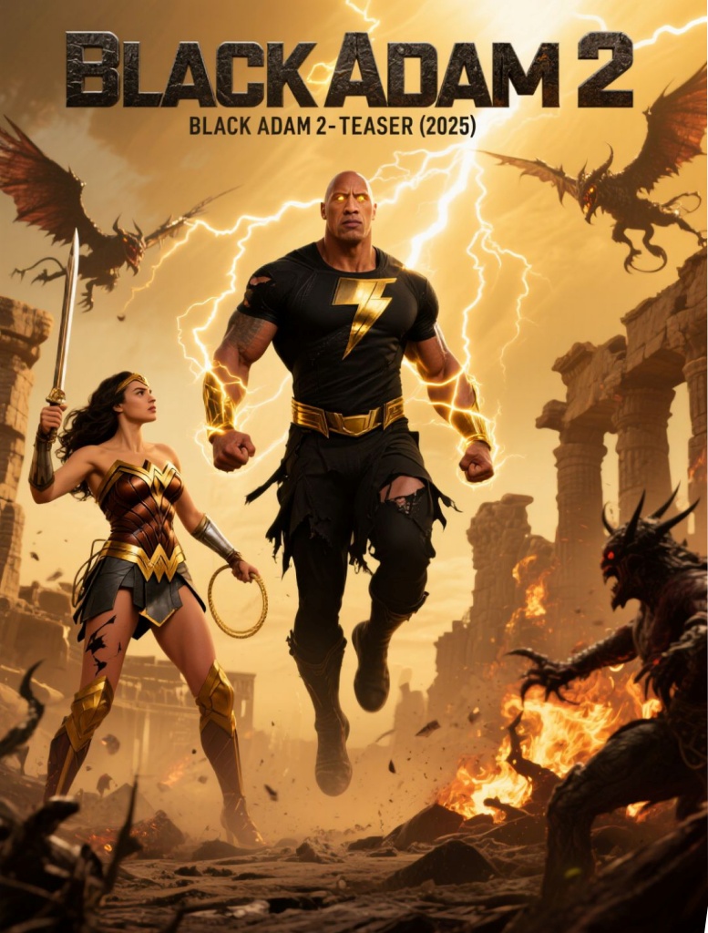 BLACK ADAM 2: Wrath of the Gods (2025) – Teaser Trailer 